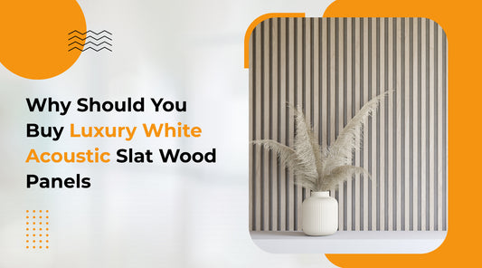 Why Should You Buy Luxury White Acoustic Slat Wood Panels
