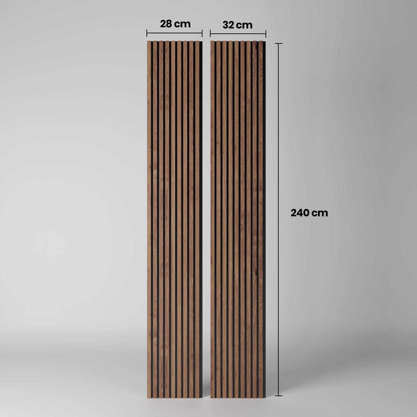 Walnut Wood Wall Panels