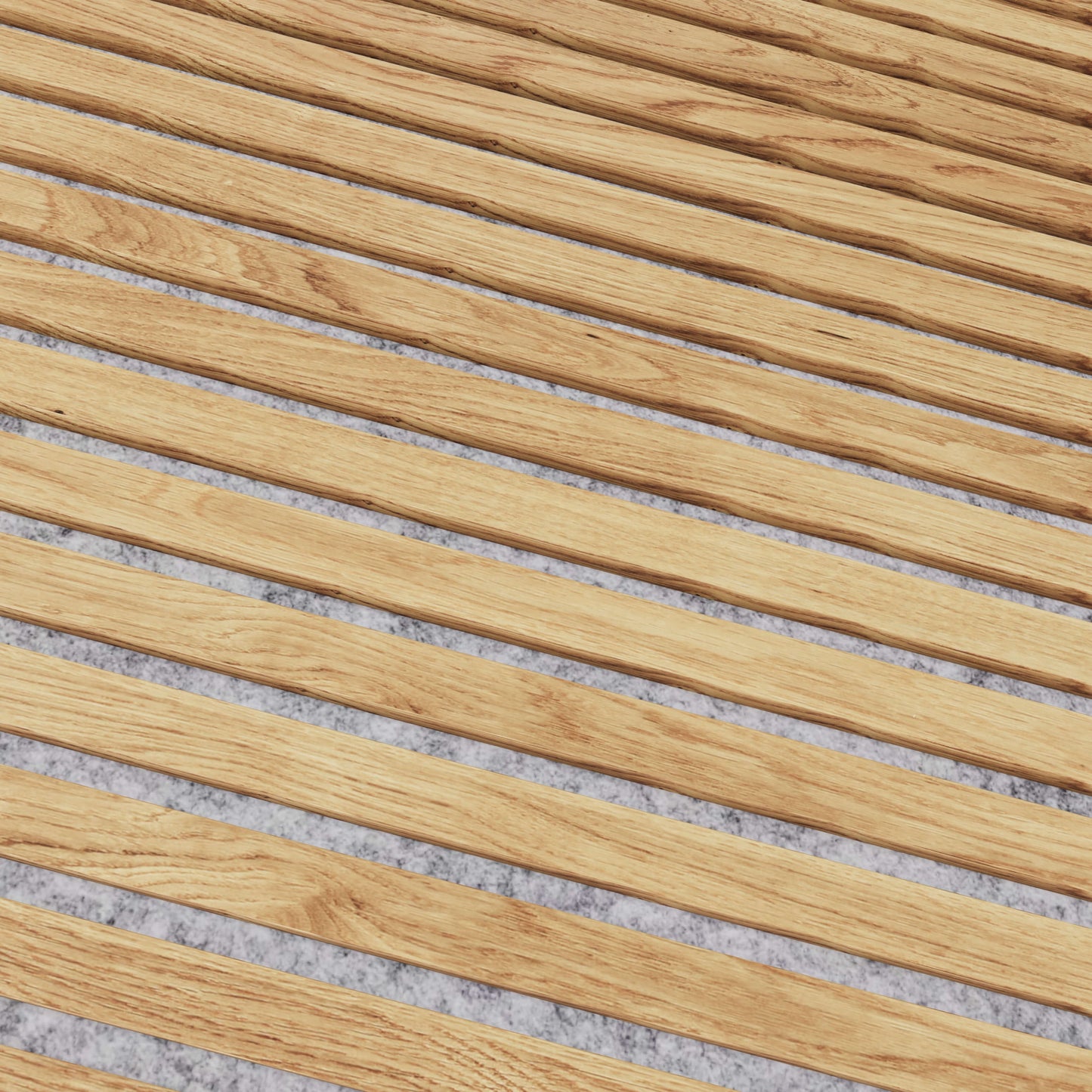 Luxury White Oak Acoustic Slat Natural Wood Wall Panels